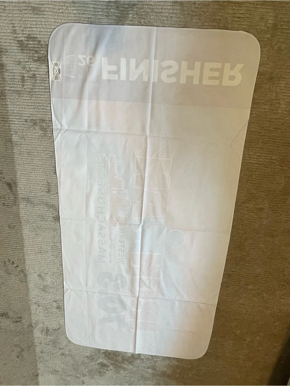 IRONMAN 70.3 Western Massachusetts 2026 Finisher Shammy Towel
